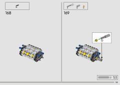 LEGO 42171 instructions page 153 – build guide