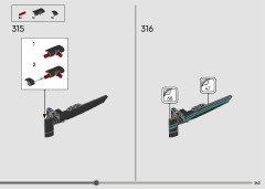 LEGO 42171 instructions page 243 – build guide