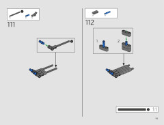 LEGO 42172 instructions page 105 – build guide
