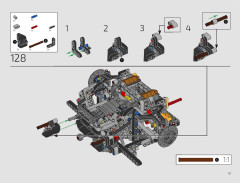 LEGO 42172 instructions page 121 – build guide