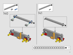 LEGO 42172 instructions page 135 – build guide