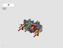 LEGO 42172 instructions page 158 – build guide