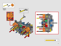 LEGO 42172 instructions page 167 – build guide