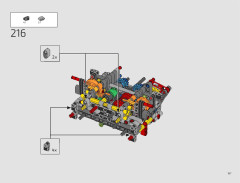 LEGO 42172 instructions page 187 – build guide