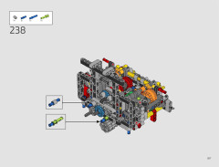 LEGO 42172 instructions page 207 – build guide