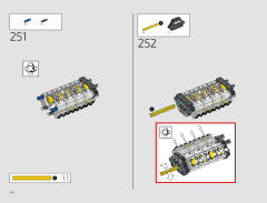 LEGO 42172 instructions page 218 – build guide