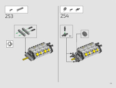LEGO 42172 instructions page 219 – build guide