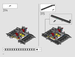LEGO 42172 instructions page 254 – build guide