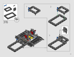 LEGO 42172 instructions page 255 – build guide