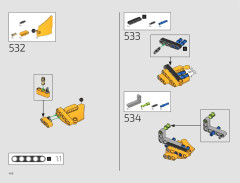 LEGO 42172 instructions page 408 – build guide