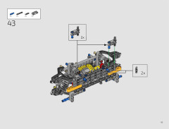 LEGO 42172 instructions page 63 – build guide