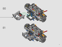 LEGO 42172 instructions page 87 – build guide