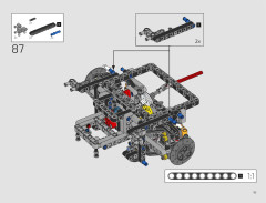 LEGO 42172 instructions page 93 – build guide