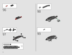 LEGO 42172 instructions page 98 – build guide