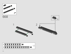 LEGO 42172 instructions page 104 – build guide