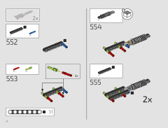 LEGO 42172 instructions page 12 – build guide