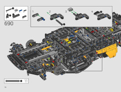 LEGO 42172 instructions page 126 – build guide