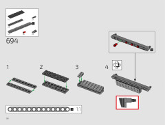 LEGO 42172 instructions page 130 – build guide
