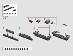 LEGO 42172 instructions page 134 – build guide