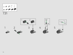 LEGO 42172 instructions page 158 – build guide