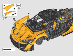 LEGO 42172 instructions page 198 – build guide