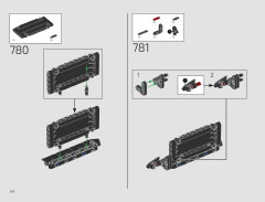 LEGO 42172 instructions page 206 – build guide