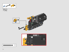 LEGO 42172 instructions page 216 – build guide