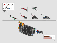 LEGO 42172 instructions page 219 – build guide