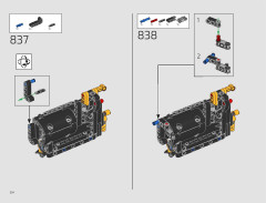 LEGO 42172 instructions page 254 – build guide