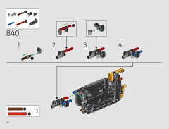 LEGO 42172 instructions page 256 – build guide