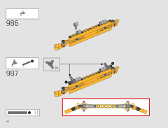 LEGO 42172 instructions page 366 – build guide
