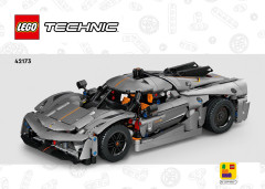 LEGO 42173 instructions page 1 – build guide