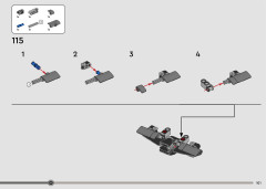 LEGO 42173 instructions page 101 – build guide