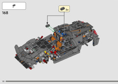 LEGO 42173 instructions page 132 – build guide