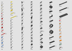 LEGO 42173 instructions page 174 – build guide