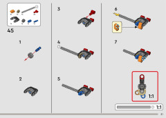 LEGO 42173 instructions page 51 – build guide