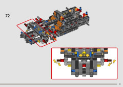 LEGO 42173 instructions page 71 – build guide