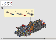 LEGO 42173 instructions page 72 – build guide