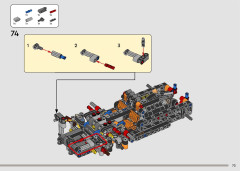 LEGO 42173 instructions page 73 – build guide