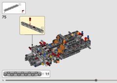 LEGO 42173 instructions page 74 – build guide