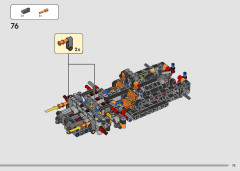 LEGO 42173 instructions page 75 – build guide