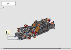 LEGO 42173 instructions page 76 – build guide