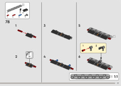 LEGO 42173 instructions page 77 – build guide