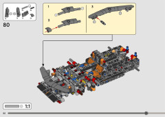 LEGO 42173 instructions page 80 – build guide