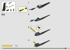 LEGO 42174 instructions page 108 – build guide