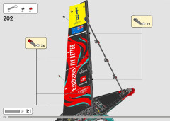 LEGO 42174 instructions page 212 – build guide
