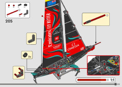 LEGO 42174 instructions page 215 – build guide