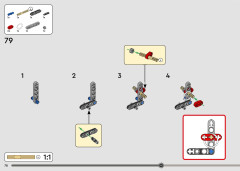 LEGO 42174 instructions page 78 – build guide