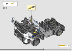 LEGO 42175 instructions page 153 – build guide