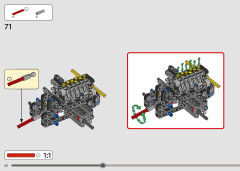LEGO 42175 instructions page 42 – build guide